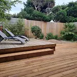 Maison Avec 3 A 5min De La Sud בית נופש לאקאנו